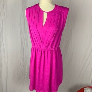 Rebecca Taylor hot pink dress